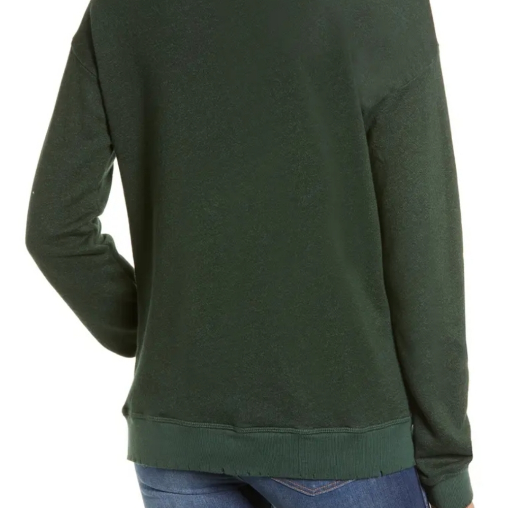 N:Philanthropy Pria Gray Sweatshirt Small Nwt - Picture 4 of 7